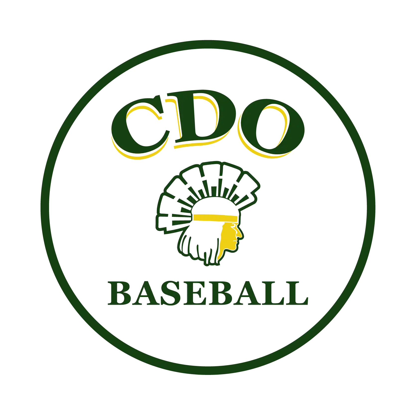 CDO Baseball Badge