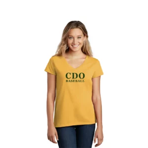 CDO Mockups womens gold tshirt dt8001-01