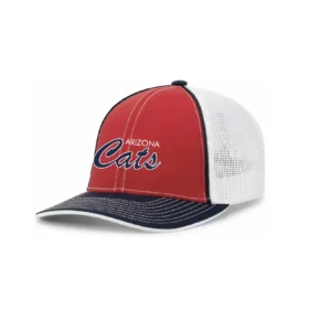 Cats Softball Hat 404 m Red Nvy Wht
