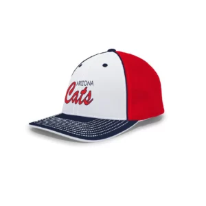 Cats Hat 404M Wht Red